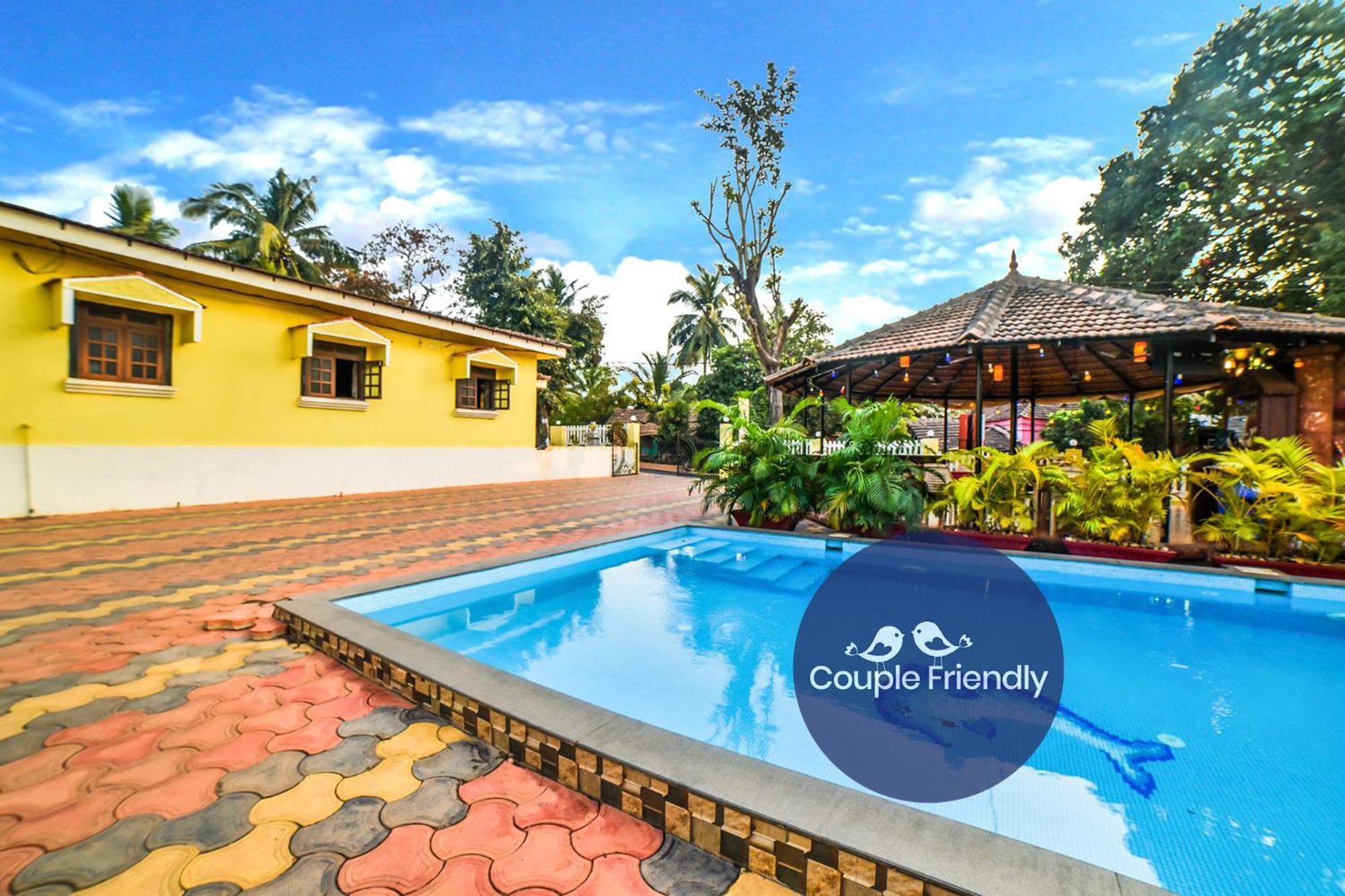 Fabhotel Yoyo Cottage With Pool - Nr Chapora Fort Vagator Extérieur photo